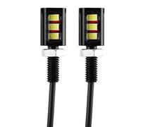Ampoule LED Ampoules de Plaque D'immatriculation de Voiture & Moto Vis Boulon LED lumière12V Universel LED Plaque D'immatriculation(Blanc) eclairage plaque moto feu eclairage plaque immatricula