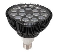 Ampoule LED Aquarium 18W E27/E26 ampoule pour aquarium Lumière à Spectre Complet pour Plantes, Coraux, Algues, Tortues - Support de Lampe Inclus - Idéale pour l'Habitat Aquatique Lampor