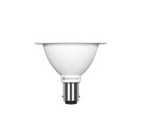 Beneito Faure Ampoule à LED Max AR70 Ba15d 7 W 12 volts, lumière chaude 2 700 K, 500 lumens, réflecteur avec ouverture à 24°, code 3569