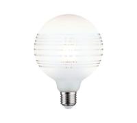 Ampoule Led - Avec Anneau Réfléchissant - Gradable - Motif À Lignes - Blanc Paulmann