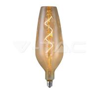 Ampoule LED B125 V-tac 4W E27 2700K verre fumé VT-2272 - 23171