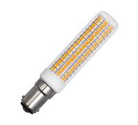Ampoule LED B15D 10 W de rechange pour lampe halogène Osram Halolux Ceram 120 W 100 W B15D sans scintillement 230 V 1150 lm Blanc chaud 3000 K Intensité non variable Ampoule en verre transparent