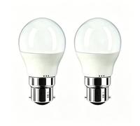 Ampoule LED B22 à baïonnette 3W équivalent 30W 3 températures de couleur Économie d'énergie IRC ≥ 80 85-265V Non dimmable pour Plafonnier intérieur Maison(Cool white 6500K,2 Pack)
