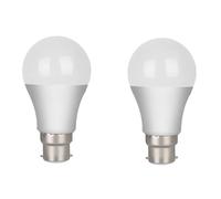 Ampoule LED B22 A19 A60 5w-18w équivalent 40W-150w éclairage économie D'énergie 85v-265v 500-1800 Lm Maison Intérieur Ampoules(B22 7W warm white 3000K,2cps)