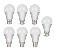 Ampoule LED B22 Culot à Baïonnette 12W Non Dimmable (Équivalent 120W) Sans Scintillement Économie d'Énergie IRC>80 pour Salon Plafonnier Ventilateur de Plafond(Cool White 6000K,7 Pack)