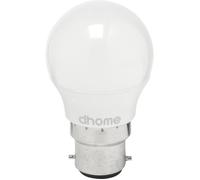 Ampoule LED - B22 - Sphérique - 5W - 40W équivalent - Blanc