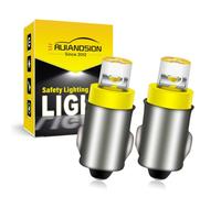 Ampoule LED BA7S F3 12V Jaune pour Instrument Auto Mini Lampe 2pc