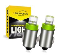 Ampoule LED BA7S F3 12V Verte pour Instrument Auto Mini Lampe 2pc