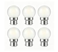 Ampoule LED Baïonnette B22 C35 Dimmable Blanc Chaud 2700K 1.5W Équivalent 15W Économe Énergie Longue Durée Restaurants Tendance Boutiques Magasins Vintage(6 Pack)
