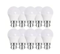 Ampoule LED Baïonnette B22 G45 A15 5w équivalent 40w éclairage économie D'énergie pour Lampe Suspendue Lampe Table Lampe Murale Lampe D'armoire(B22 G45 5W Warm White 3000K,10pcs)
