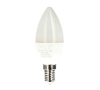 Ampoule Led Bari 6.5w Bougie E14 3000k 600lm Edo Solutions