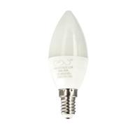 EDO, Ampoule BARI LED 6,5W CW, Bougie, E14, 6500K, 600lm, 220-240V, Non-dimmable led e14 6500K, blanc froid, ampoule e14, ampoule LED, 1 pièce, EDO777664