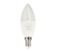 EDO, Ampoule BARI LED 8,5W WW, Bougie, E14, 3000K, 806lm, 220-240V, Non-dimmable led e14 3000K, led blanc chaud, ampoule e14, ampoule LED, 1 pièce, EDO777665