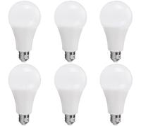 Ampoule LED Basse Tension 12 V AC/DC 12-85 V 9 W 900 LM culot E27, Ampoules de Paysage 12 V, système d'alimentation par Batterie 12 V 24 V, éclairage de Camping Solaire, Lot de 6(Cool White)