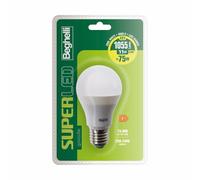 Ampoule LED Beghelli 11W SuperLED Goutte E27 Lumière Naturelle 4000K 56911BL [EEK: F]