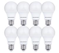 Ampoule LED Blaupunkt A60, lampe LED, culot à vis E27, 9W, remplace ampoule 80W, blanc naturel 4000K, lumière naturelle neutre jour, Intensité non variable, 900 lumens, intérieur extérieur, lot de 8