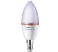 Ampoule LED bougie connectée PHILIPS - WIZ - EyeComfort - multicolore - 4,9W - 470 lumens - E14 - 93208