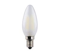 Ampoule bougie LED Filament mat 4,5 W e14 6.400 K