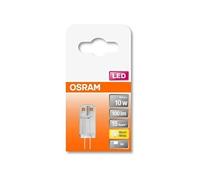 OSRAM HOMELIGHTING 4058075431935 LED CEE F (A - G) G4 forme de cône 0.9 W = 10 W blanc chaud (Ø x L) 12 mm x 33 mm 1 pc(s)