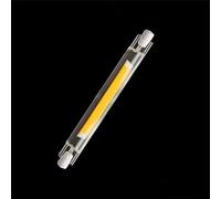Ampoule LED COB À Intensité Variable, Tube En Verre, Lampe Halogène De Remplacement, AC220 R7S, 78MM, 118MM, 189MM, Spot Lumineux,Blanc Chaud,40W 118MM