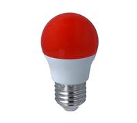 Ampoule Led Colorée, 4W = 35W 220V, Forme Globe Ø45, Pour Décoration de Fête E14 ou E27 (E27, Rouge)