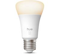 Ampoule LED connectée A60 - PHILIPS HUE - Lumière blanche chaude - 2700K - Culot E27 - 9,5 W - 1100 lumens