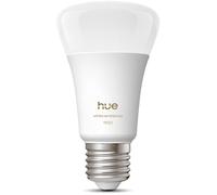 Philips Hue Ampoule LED connectée A60, White Ambiance, Culot E27, 8,1 W, Spectre complet 1000-2000 K, 1100 lumens, Intensité variable, Compatible avec Alexa, Google Assistant et Apple Home, pack de 1