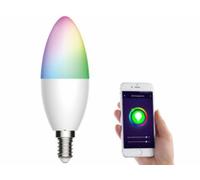 Luminea Home Control : Ampoule LED connectée E14 / RVB CCT / 5,5 W LAV-155.rgbw