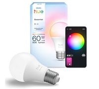 Ampoule LED connectée PHILIPS Hue Essential E27 WCA A60 1P