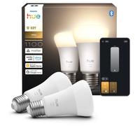 Ampoule LED connectée Philips Hue A60 AABUO37070 E27 1100 lm 2700K Dimmable Pack de 2 Blanche