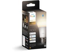 Ampoule LED connectée A60 - PHILIPS HUE - Lumière blanche chaude - 2700K - Culot E27 - 9,5 W - 1100 lumens