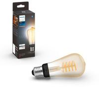 Philips Hue White Ambiance, ampoule LED connectée E27 Filament ST64, compatible Bluetooth, fonctionne avec Alexa, Google et Homekit