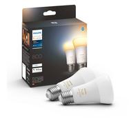 Ampoule LED connectée PHILIPS HUE White Ambiance E27 x2