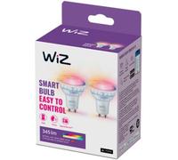 Ampoule LED connectée WIZ Couleur GU10 50W x2