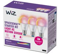 Ampoule LED connectée WIZ E27 Couleur 60W pack de 3