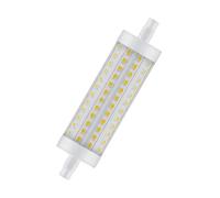Ampoule LED crayon R7S 13W blanc chaud.