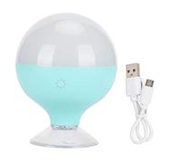 Ampoule LED de Maquillage bluebone, Couleurs de lumière réglables, Type d'aspiration Rechargeable, Ampoule de Maquillage (Vert Lime)