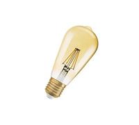 Osram Ampoule LED à filament Vintage 1906 verre doré E27 725 lm blanc chaud dimmable (remplace 55W)