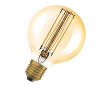 Osram Lampe à LED Vintage 1906 – Bille 80 mm E27 5,8W 470 lm Blanc chaud, dimmable