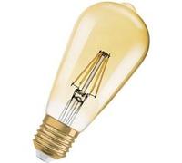 Osram Ampoule LED à filament Vintage 1906 verre doré E27 725 lm blanc chaud dimmable (remplace 55W)