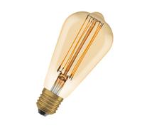 Osram Ampoule LED ST64 Vintage Dimmable Remplacement 60 W E27 2200K Verre transparent Pack unique
