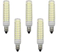Ampoule LED E11 15W, 220V-240V, 150W Halogen Bulb Equivalent, 1500LM, E11 Bi Pin Base Light Bulbs for Chandelier Home Lighting Dimmable(Blanc Froid)