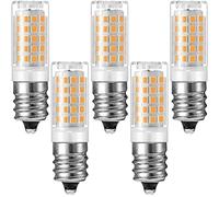 Ampoule LED E12 7W, 220V-240V, 70W Halogen Bulb Equivalent, 700LM, E12 Bi Pin Base Light Bulbs for Chandelier Home Lighting Dimmable(Blanc Chaud)