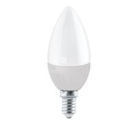 Ampoule LED E14 1X3,4W plastique opale