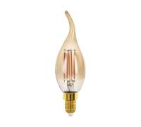 Ampoule LED E14 1X4W verre ambre