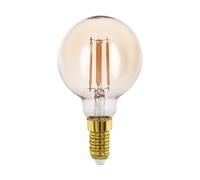 Ampoule LED E14 1X4W verre ambre
