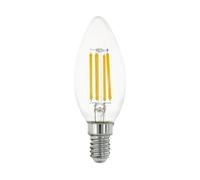 Ampoule LED E14 1X4W verre transparent