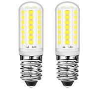 Ampoule LED E14 3W Blanc froid 6000K 28W Equivalent Halogène Économie D'énergie, E14 Petite Vis Edison Ampoules LED Pour Congélateur Hotte De Cuisinière Machine À Coudre, AC220-240V, 2 Pack