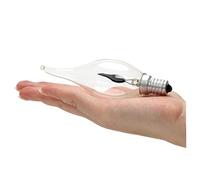 Ampoule LED E14 3w Longue Queue Feu Flamme d'éclairage Vintage vacillant Effet tungstène Novel Bougie Astuce Lampe Orange Rouge