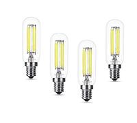 Ampoule LED E14 4W pour Refrigerateur 220V Dimmable T25 Blanc Froid 6000K pour Machine à Coudre Équivalent 40W E14 Incandescent Petit LED E14 pour Frigo/Lampe de Sel/Veilleuse Enfants lot de 4
